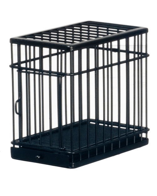 Small Dog Cage, Black